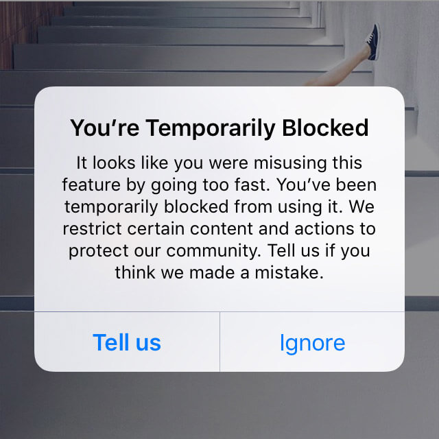 How to block all messages on instagram