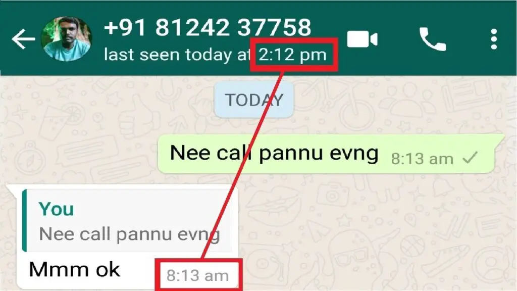 How to set last seen on whatsapp