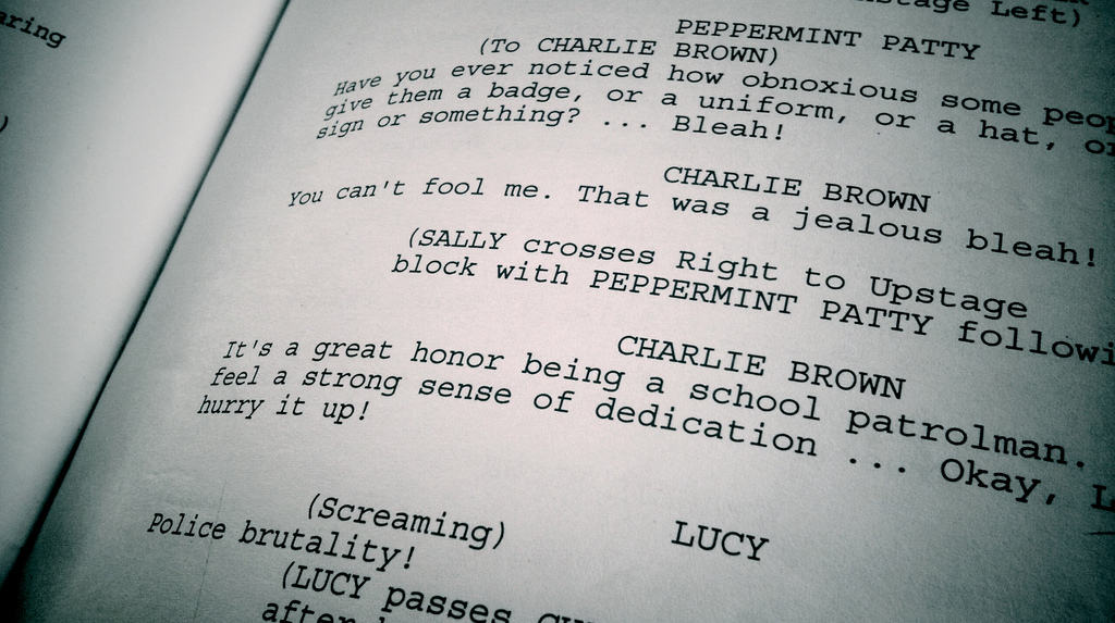 How to write in script on instagram