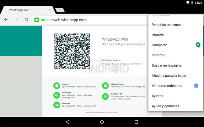 How to get whatsapp on android tablet