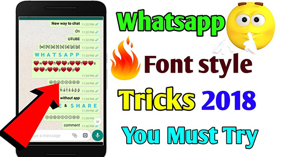 How can bold text in whatsapp