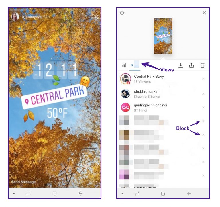 How to check who has shared your post on instagram