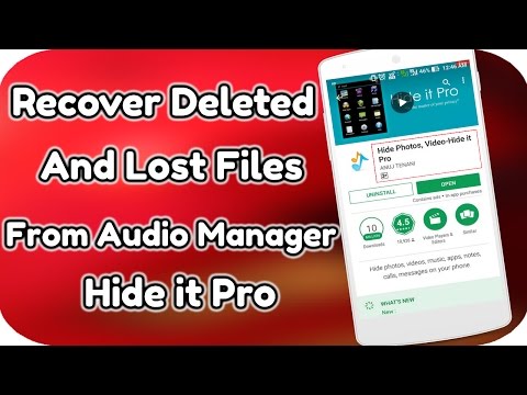 How to recover deleted audio from whatsapp