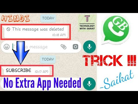 How to see whatsapp deleted messages by sender