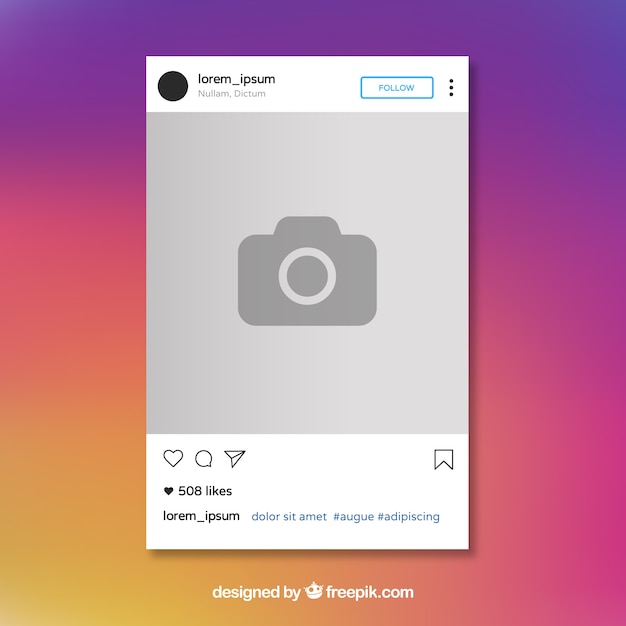 How to make a custom profile picture for instagram